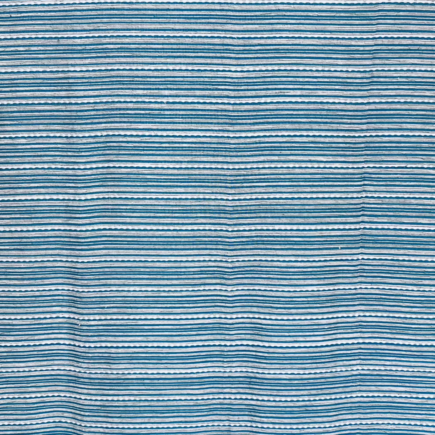 Steelblue, Handwoven 100% Cotton, Picnic Mat, Chair Cover, Table Runner