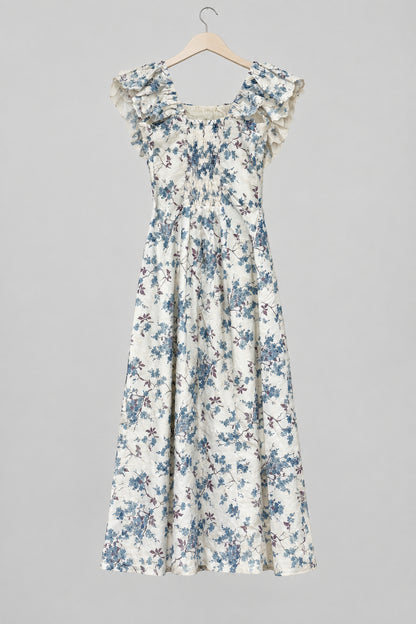 Isla  – Blue & Mauve Floral