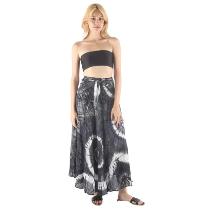 Tie Dye Mandala Maxi Skirt