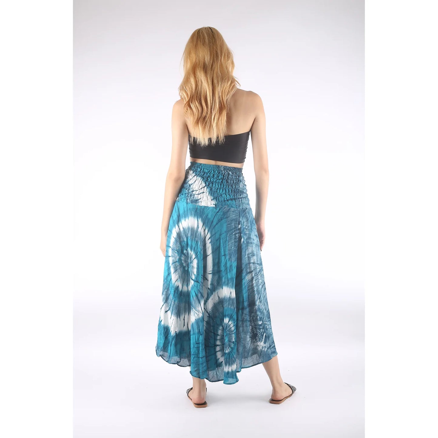 Tie Dye Mandala Maxi Skirt