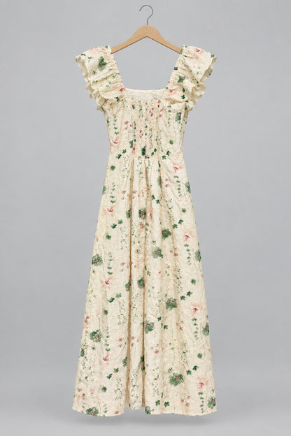 Isla  – Green & Pink Floral