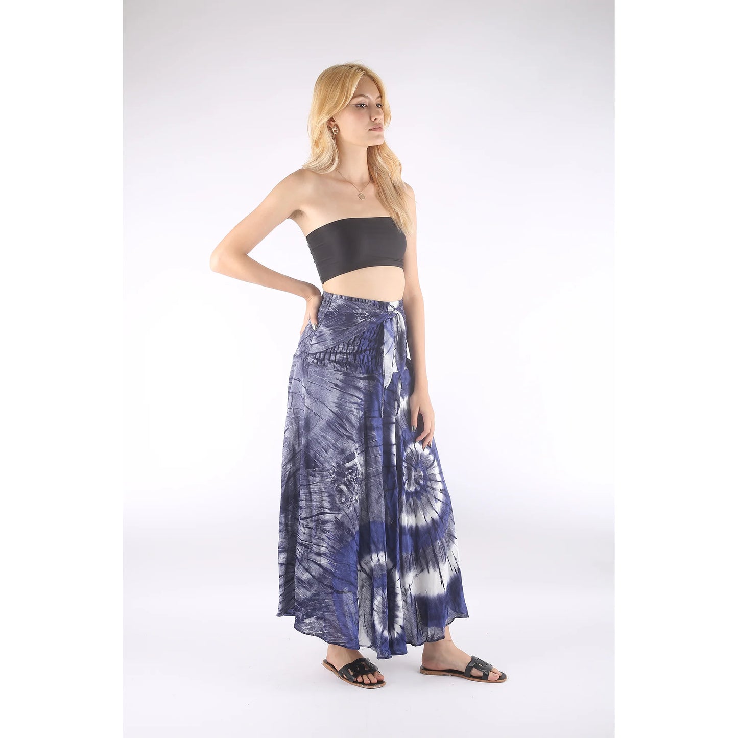 Tie Dye Mandala Maxi Skirt