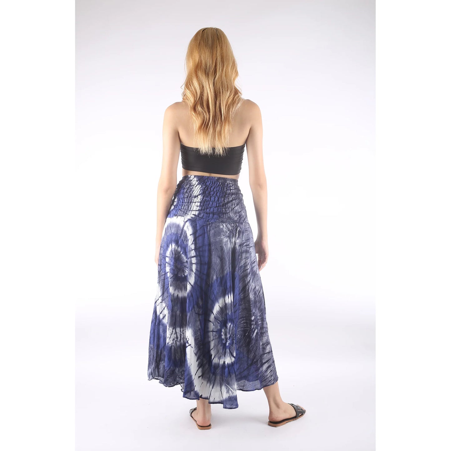 Tie Dye Mandala Maxi Skirt
