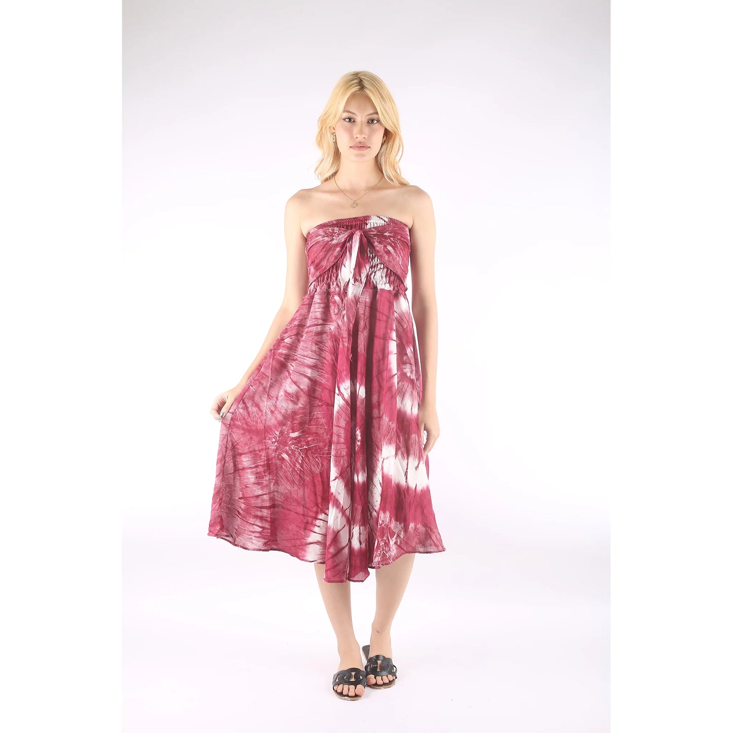 Tie Dye Mandala Maxi Skirt