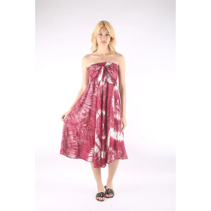 Tie Dye Mandala Maxi Skirt