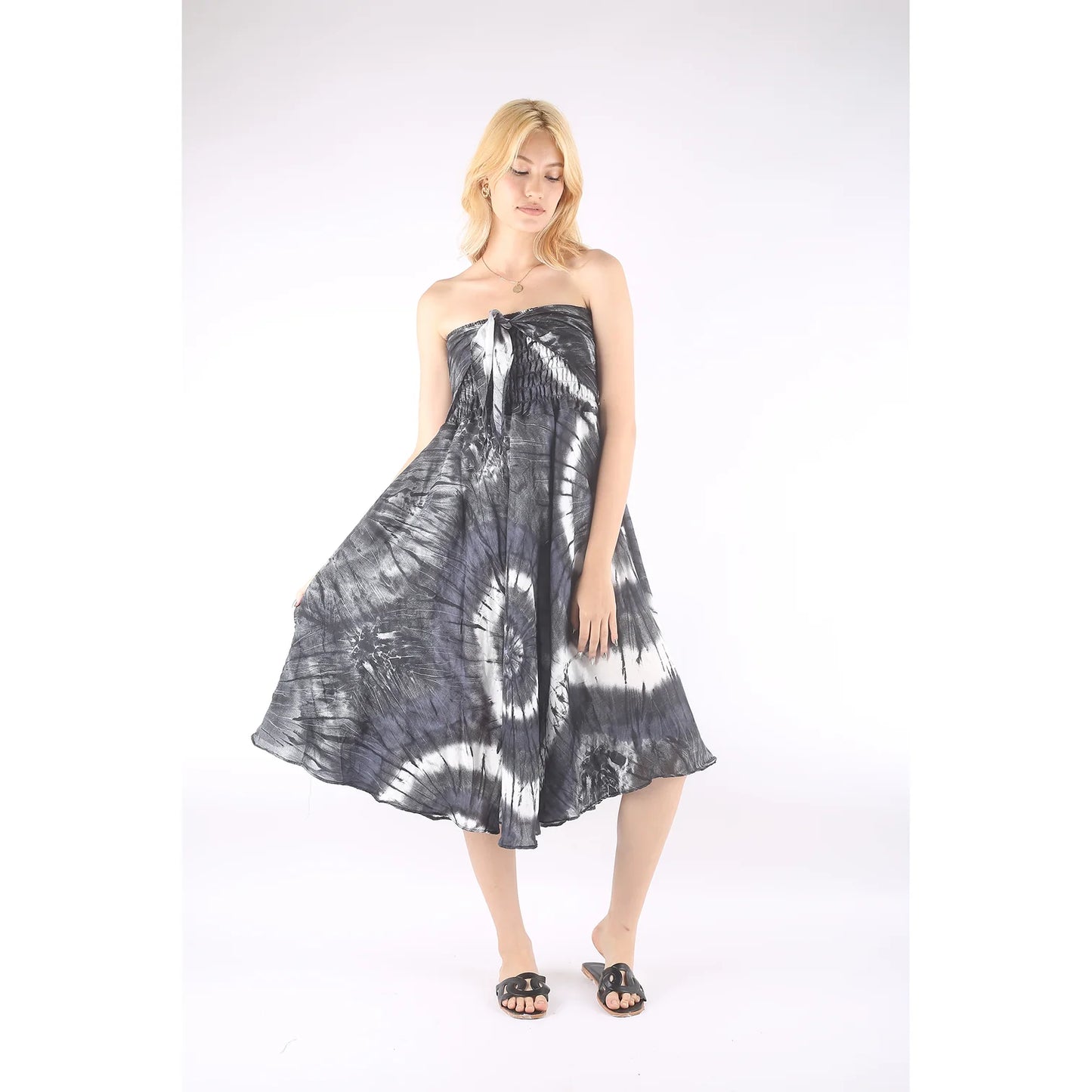 Tie Dye Mandala Maxi Skirt