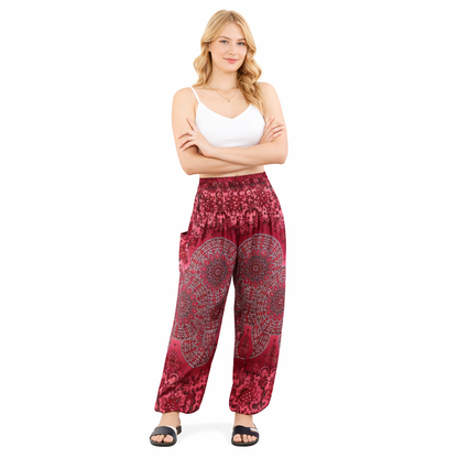 Wavy Harem Pants