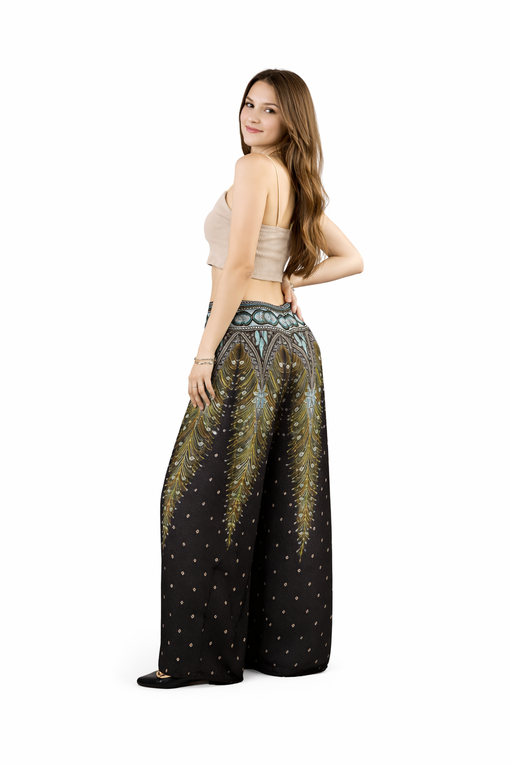 Isla Drape Palazzo Pants