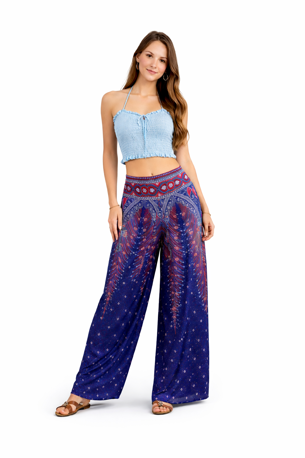 Isla Drape Palazzo Pants