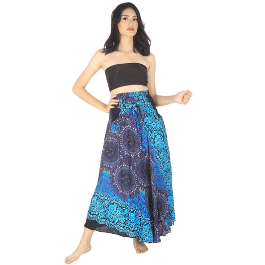 Clockwise Mandala Maxi Skirt