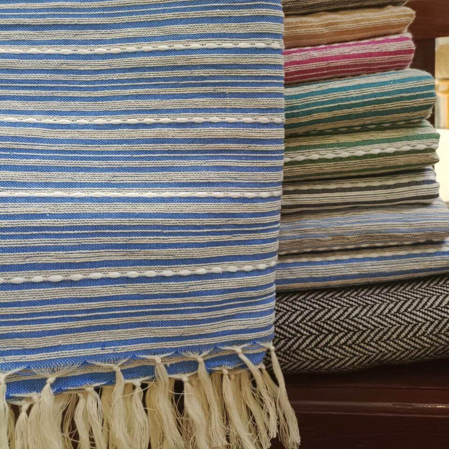 Cotton Shawls |Table Runners | Bed | Sofa | Chair | Couch 100cm X 200cm | Miss Topaz