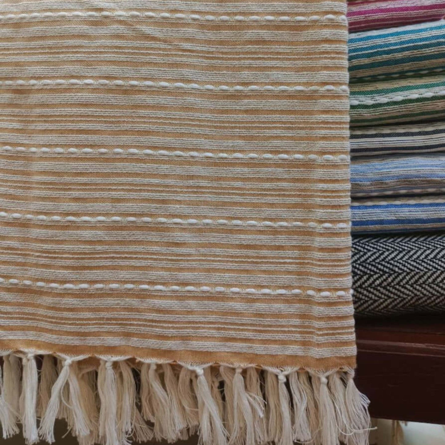 Cotton Shawls |Table Runners | Bed | Sofa | Chair | Couch 100cm X 200cm | Miss Topaz
