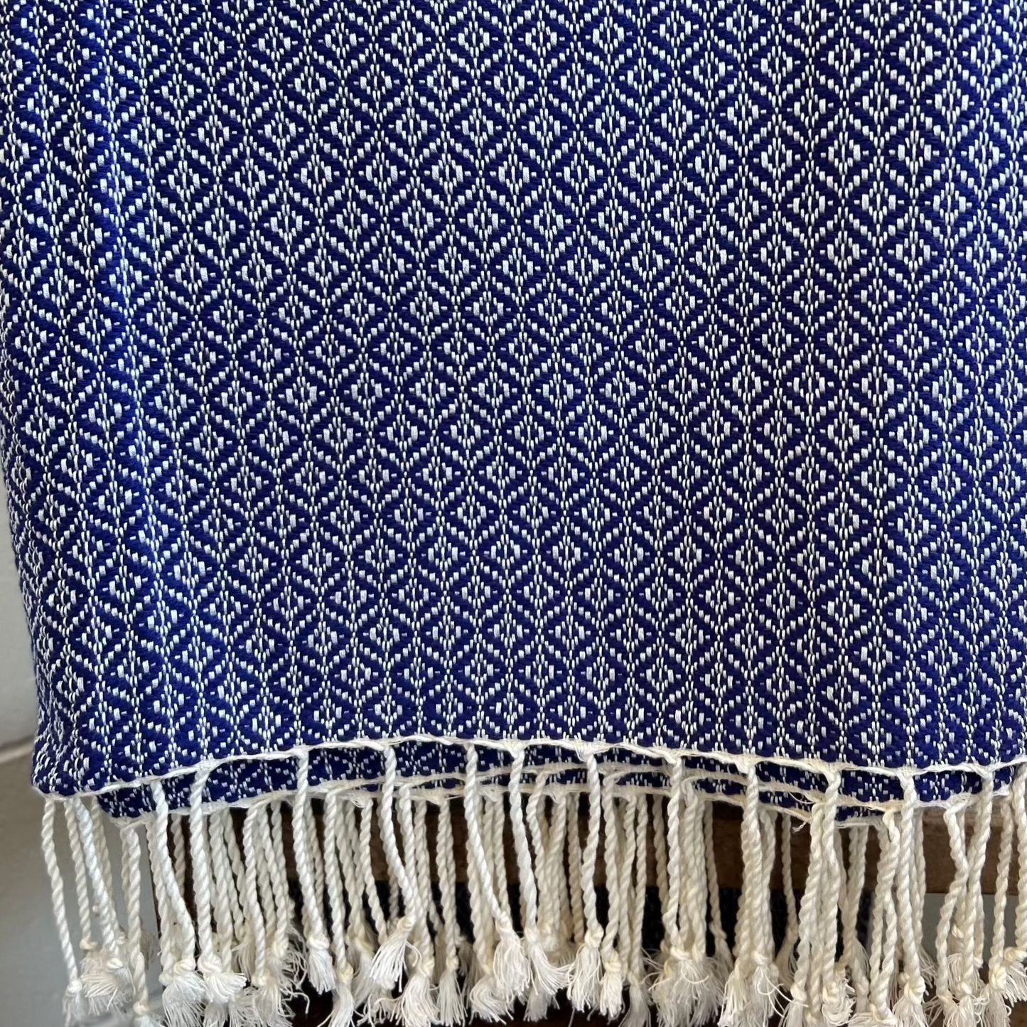 Cotton Throw Blanket for Bed | Sofa | Chair | Couch | Travel - 120cm x 240cm | Miss Topaz