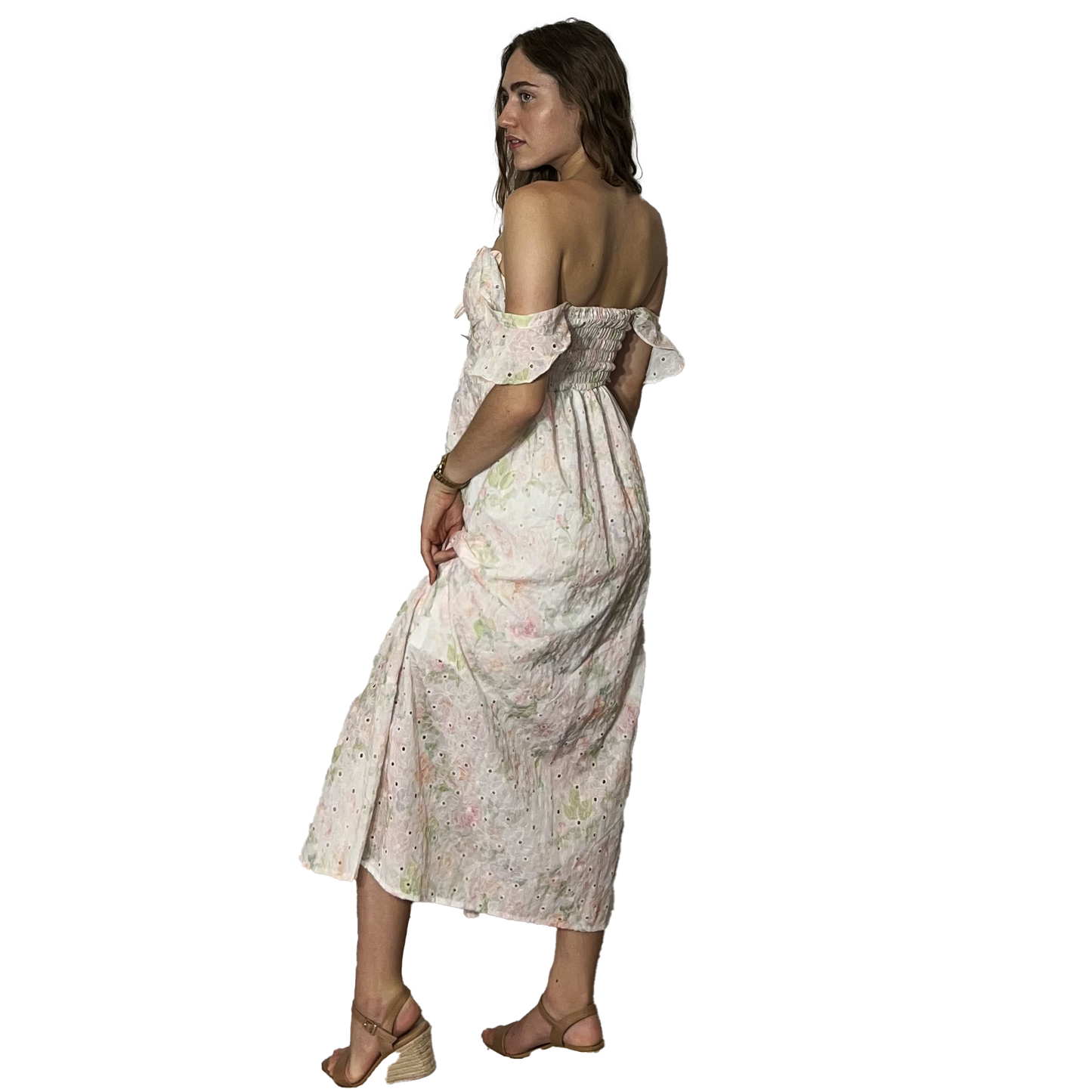 Pastel Embroidered
