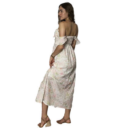 Pastel Embroidered