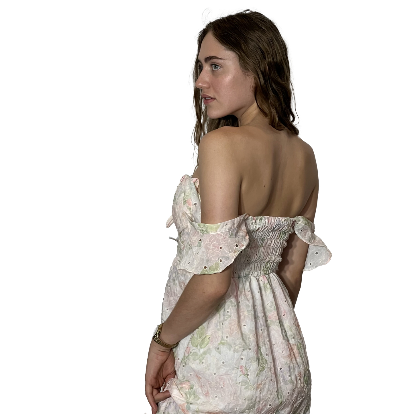 Pastel Embroidered