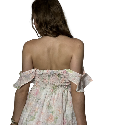 Pastel Embroidered
