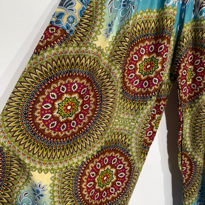 Sage Green Andala Harem Pants - Size XL