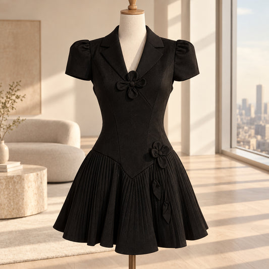 Clara Collared Mini Dress