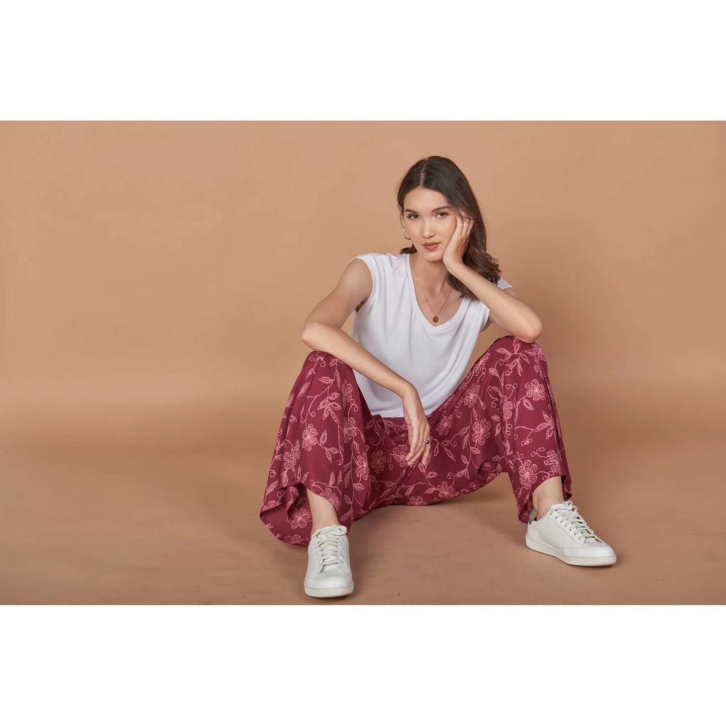 Luna Overlay Palazzo Pants