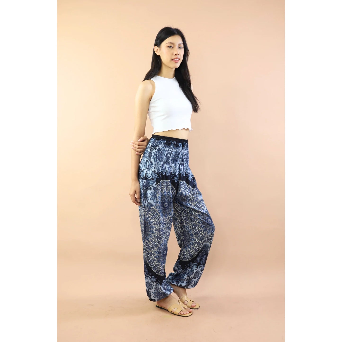 Wavy Harem Pants