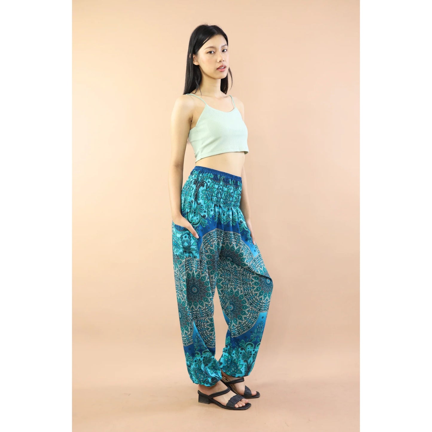 Wavy Harem Pants