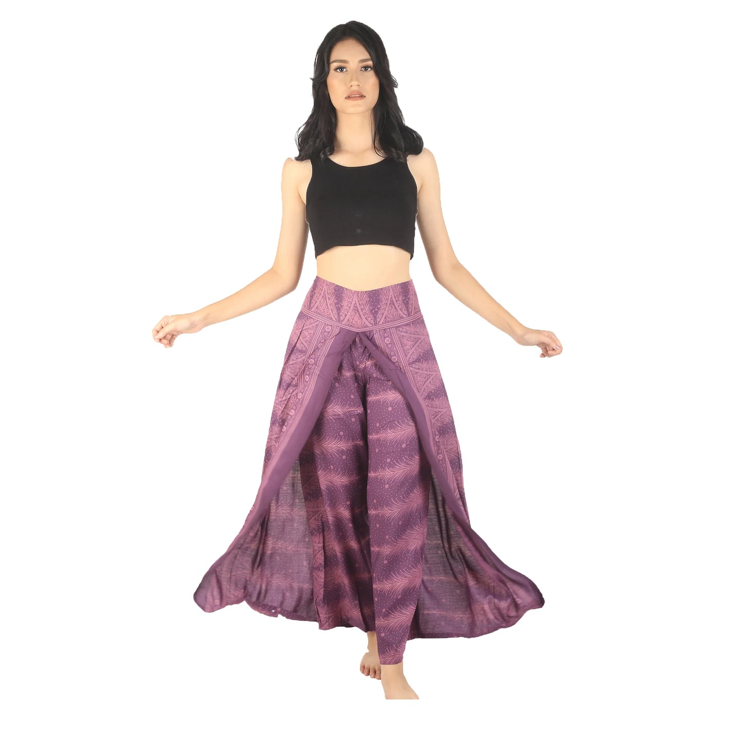 Luna Overlay Palazzo Pants