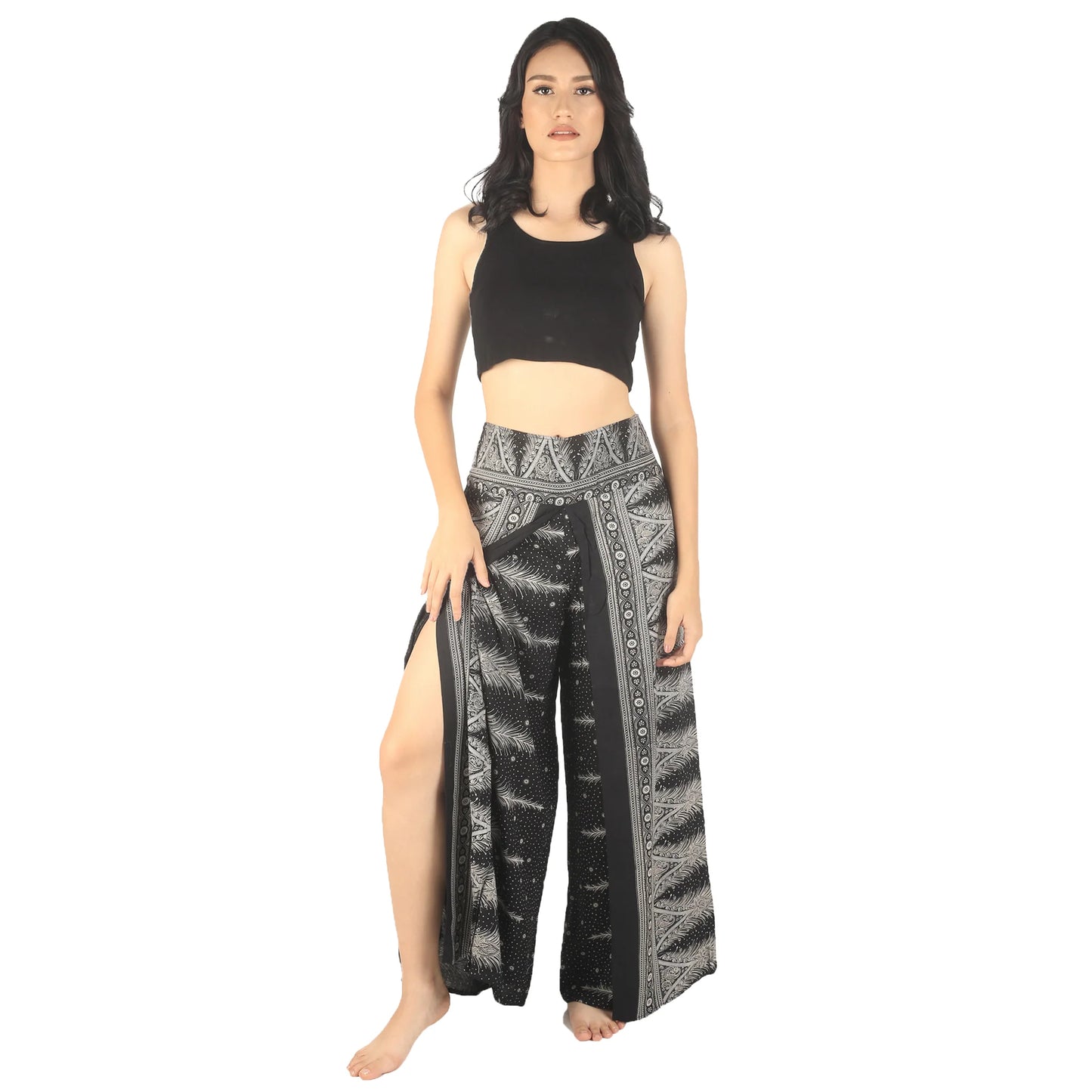 Luna Overlay Palazzo Pants