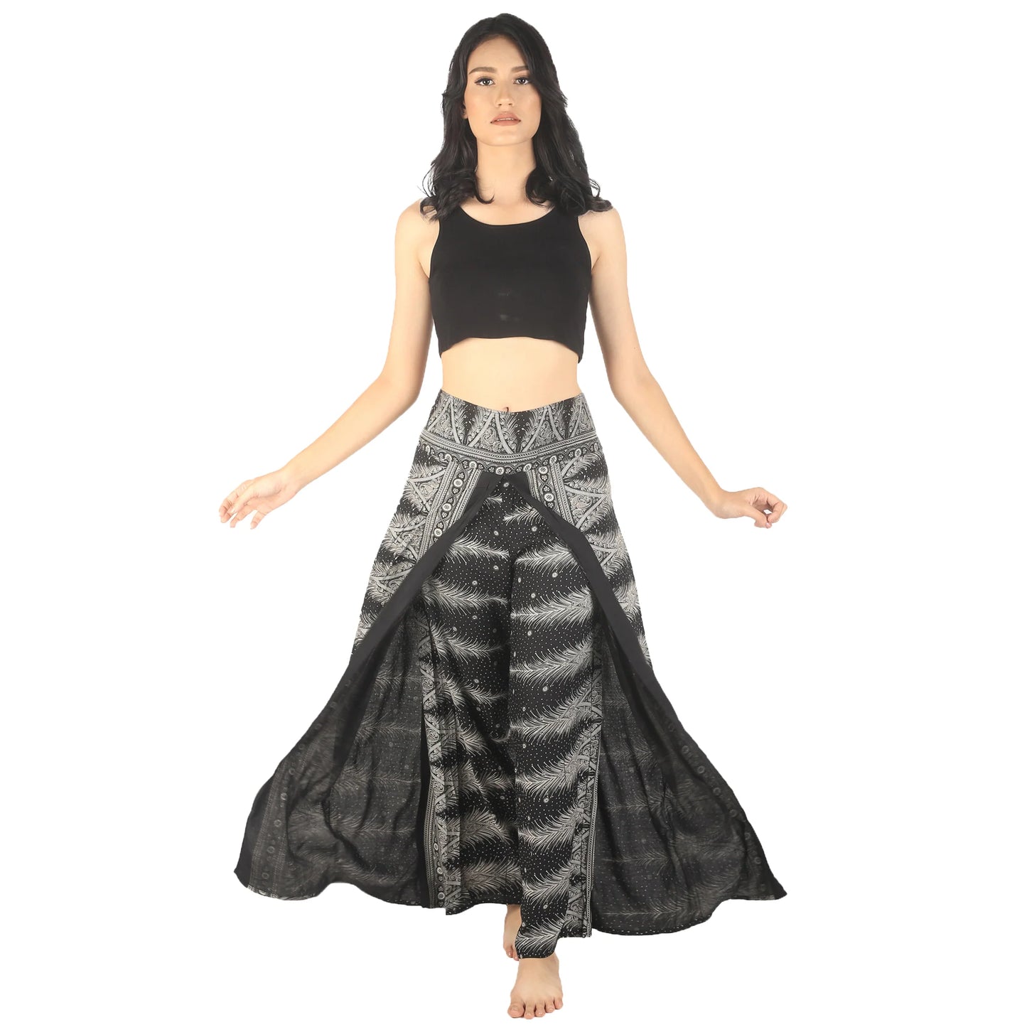 Luna Overlay Palazzo Pants