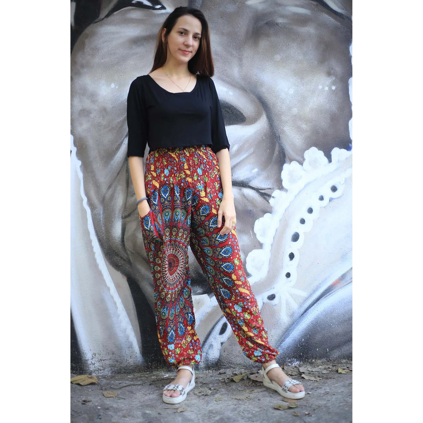 Sunflower Portal Harem Pants